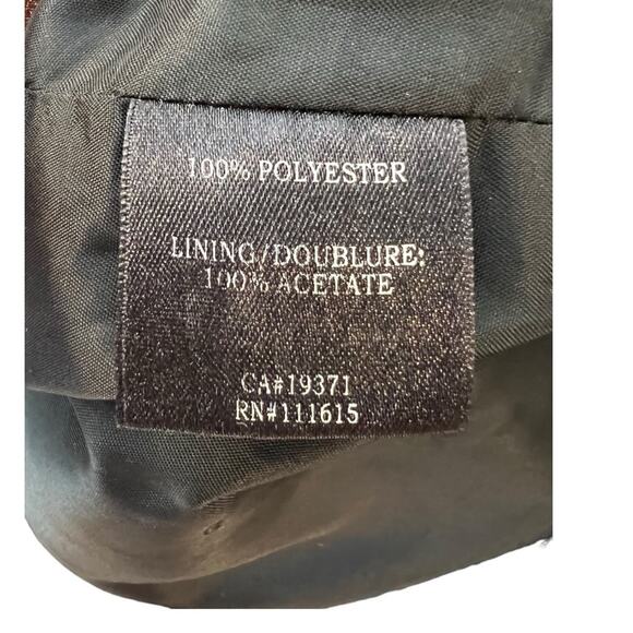 ROBERT RODRIGUEZ Metallic Mini Cocktail Dress One Shoulder Sheath Bronze Size 0 - Picture 9 of 16